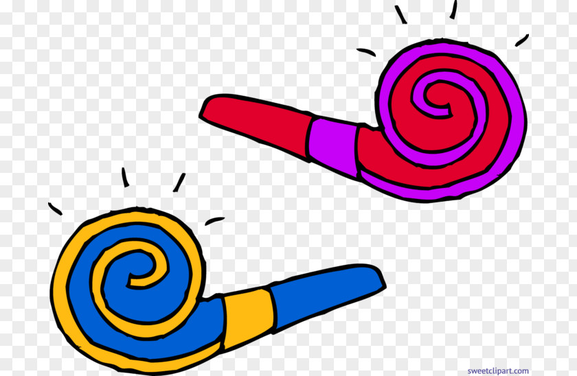 Party Horn Clip Art PNG