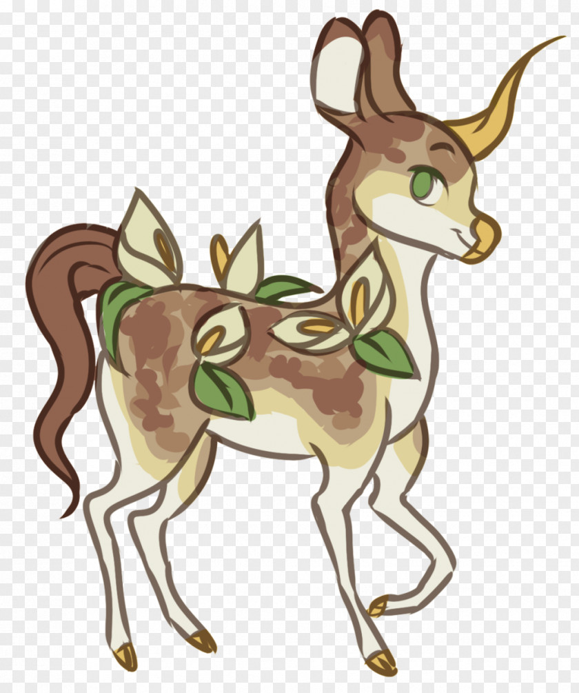 Reindeer Antelope Terrestrial Animal Clip Art PNG
