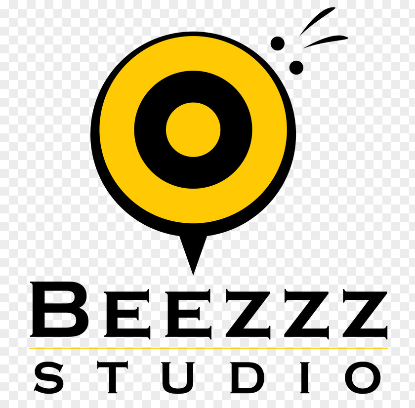 Bee Logo BEEZZZ STUDIO Clip Art Brand Line Happiness PNG