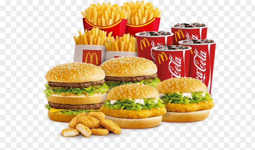 Junk Food McDonald's Fast Cuisine Of The United States Hamburger PNG