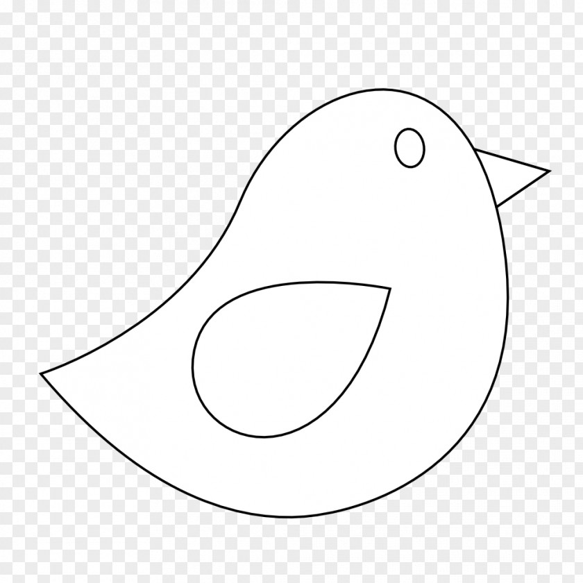 Bird Outline Cliparts Line Art Animal Clip PNG