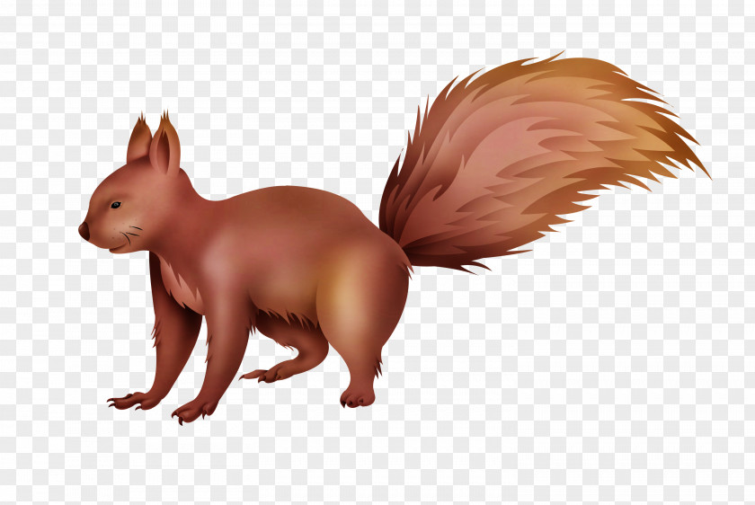 Brown Cartoon Fox PNG