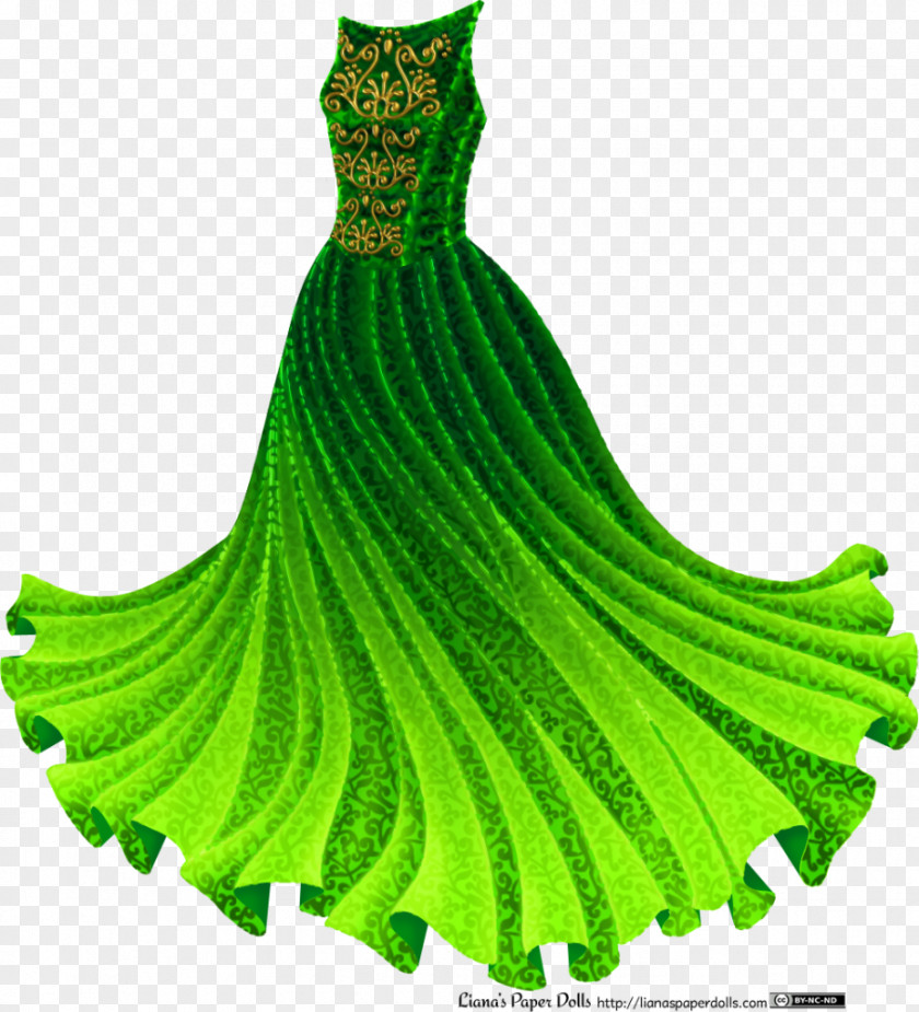 Dress Ball Gown Doll Clothing PNG