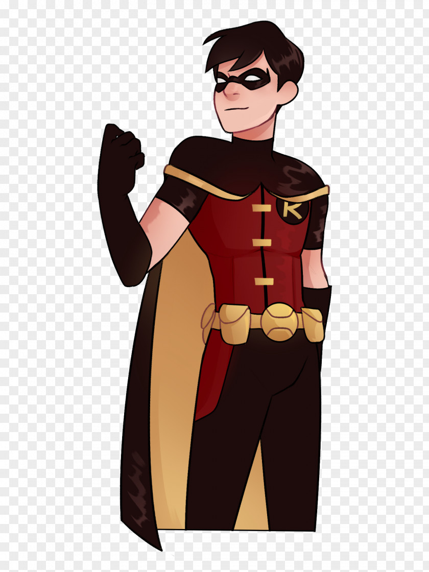 Robin Young Justice Nightwing Fan Art PNG