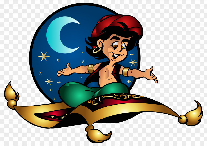 Aladdin And Flying Carpet Cartoon Clip-Art Image Clip Art PNG