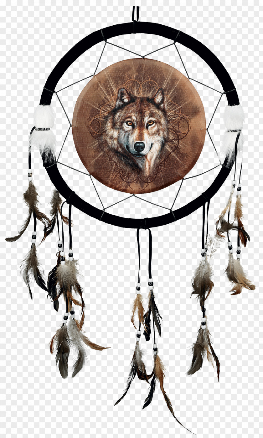 Dreamcatcher Gray Wolf Lone Game Middle Ages PNG