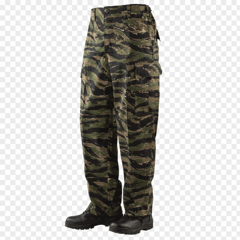 Military Tigerstripe Battle Dress Uniform TRU-SPEC Pants Boonie Hat PNG