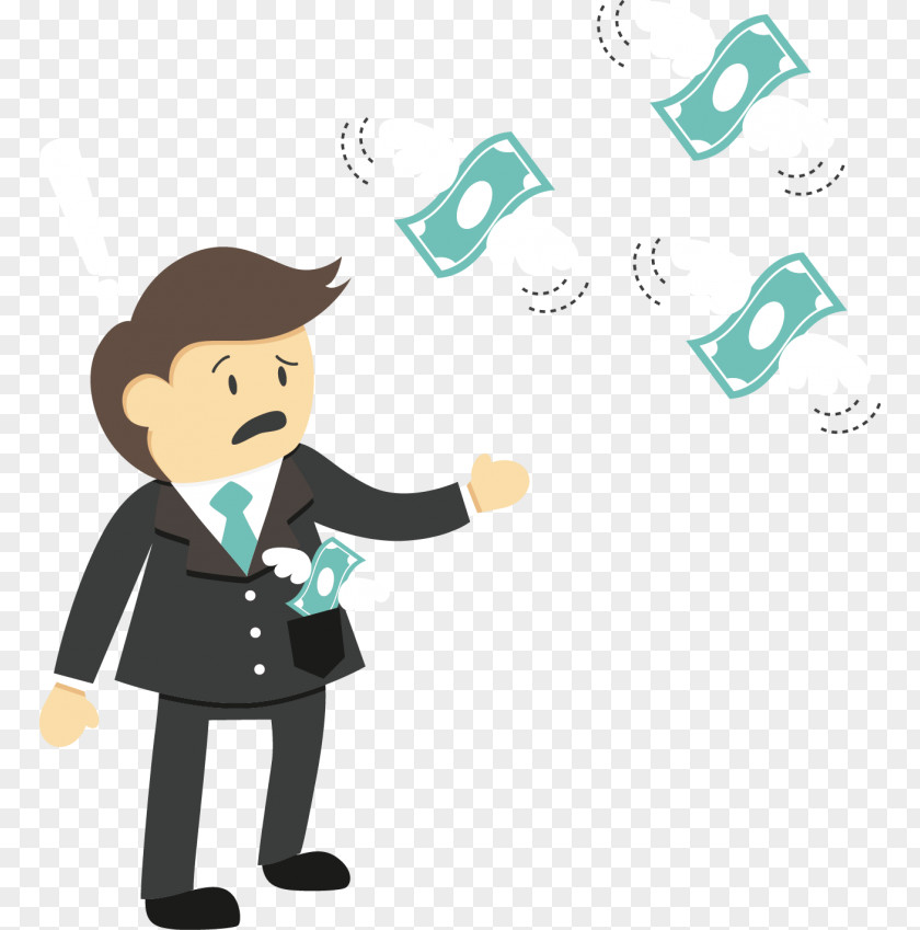 Money Flying Clip Art Cost Per Action Certified Public Accountant Tax Business PNG