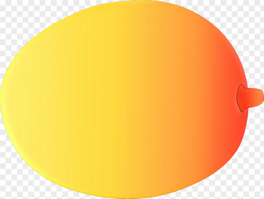 Oval Yellow Orange PNG