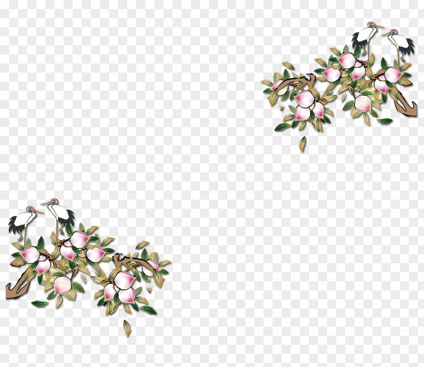 Peach Tree Longevity Chinese Cuisine PNG