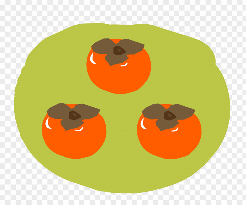 Persimmon Japanese Clip Art PNG