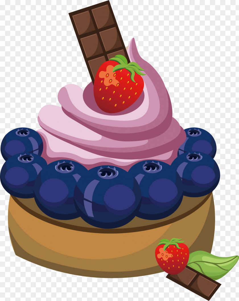 Blueberry Chocolate Cake Cheesecake Android Illustration PNG
