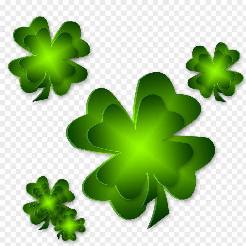 Green Clover Computer File PNG