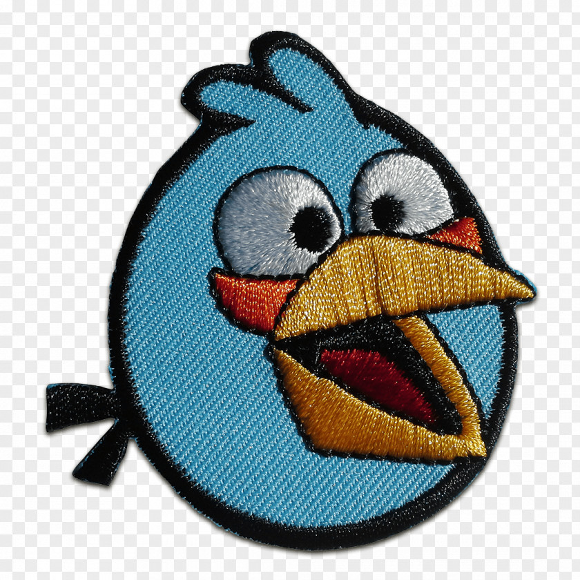Kinder Embroidered Patch Iron-on Angry Birds Android Embroidery PNG