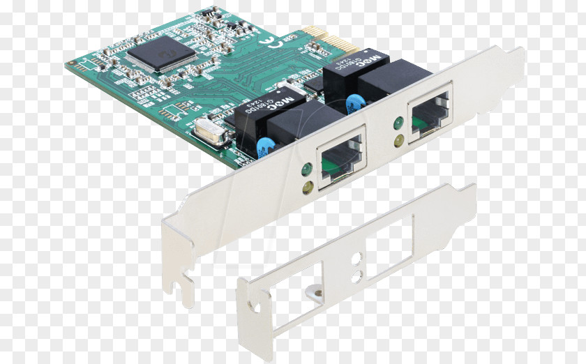 Low Profile Network Cards & Adapters PCI Express Conventional Gigabit Ethernet Data PNG