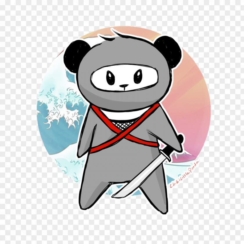 Ninja Giant Panda Red Pandas Clip Art PNG