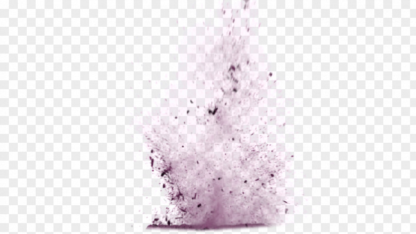Purple Fresh Explosion Dust Effect Elements PNG