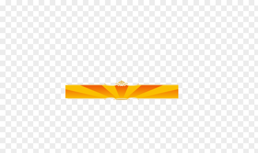Ribbon Yellow PNG