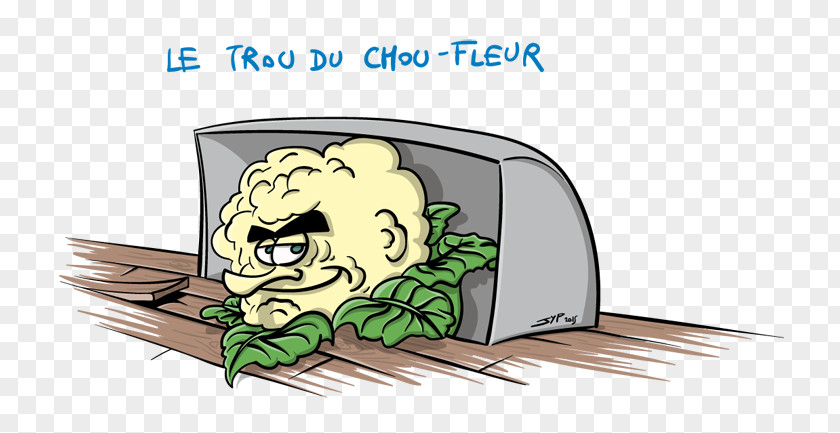 Chou Prompter Cauliflower Text PNG