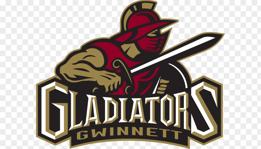 Gladiator Clipart Atlanta Gladiators Logo ECHL Ice Hockey PNG