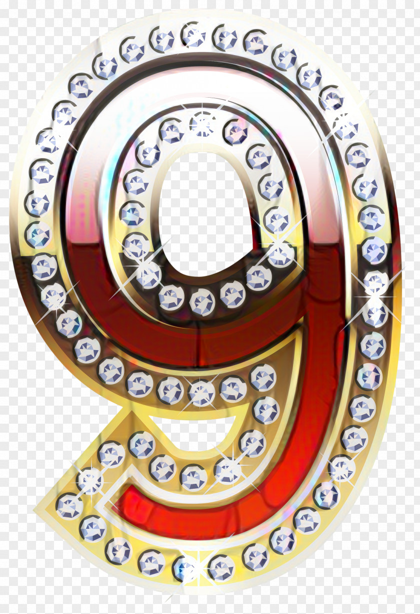 Wheel Symbol Circle Gold PNG