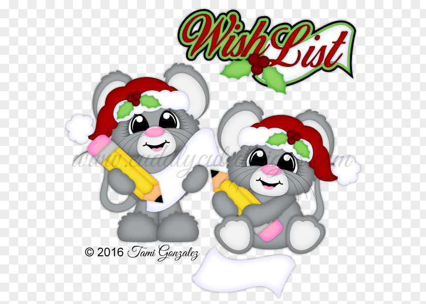 Wish List Santa Claus Christmas Ornament Mammal PNG