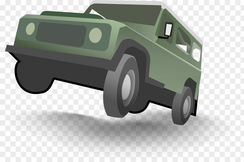 Large Car Jeep Off-road Vehicle Clip Art PNG