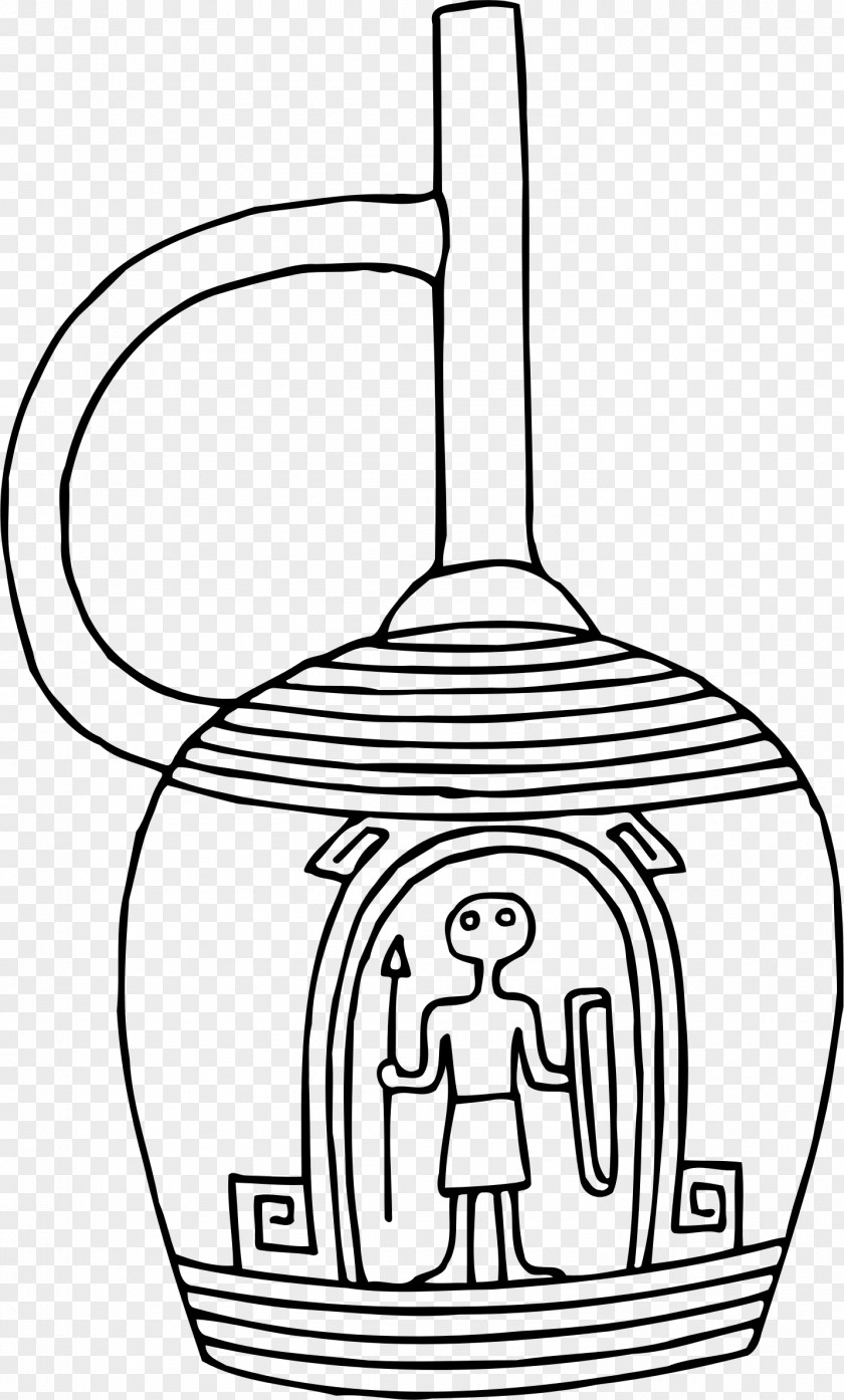 Vase Line Art Drawing Clip PNG