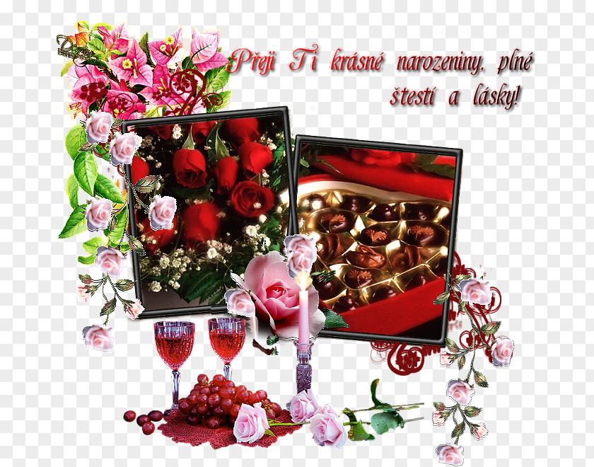 Birthday Garden Roses Gift Flower Bouquet Christmas PNG