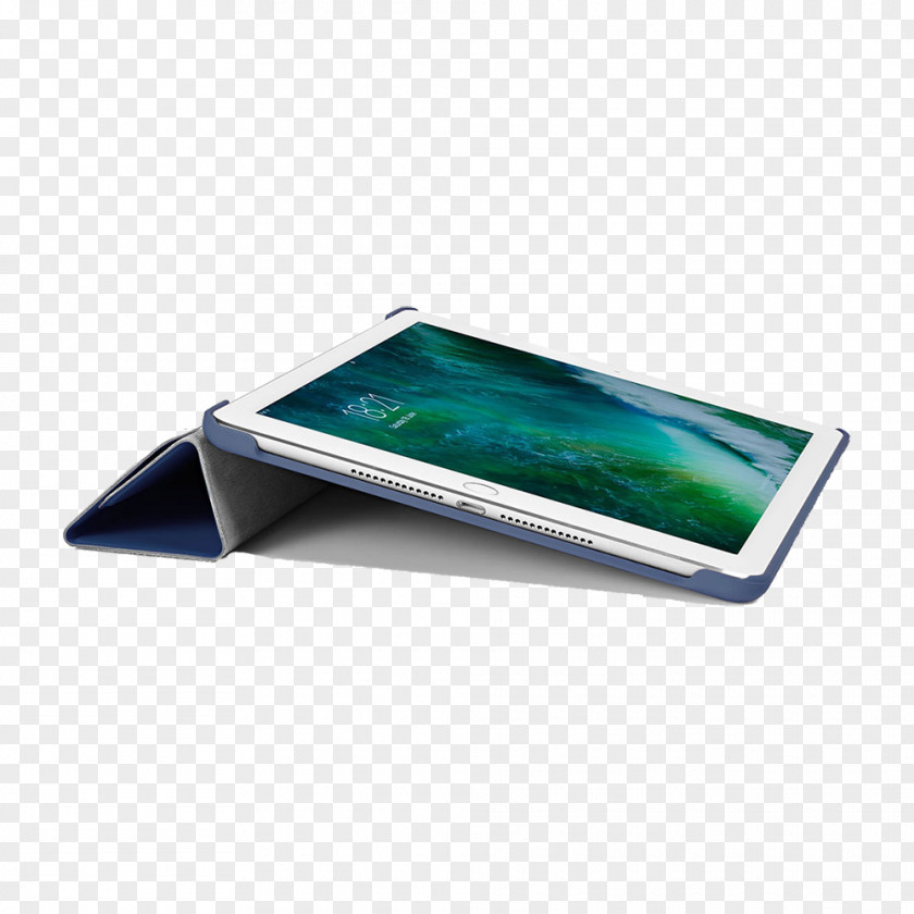 Origami Blue IPad Pro (12.9-inch) (2nd Generation) Apple Computer Keyboard Smart Cover PNG