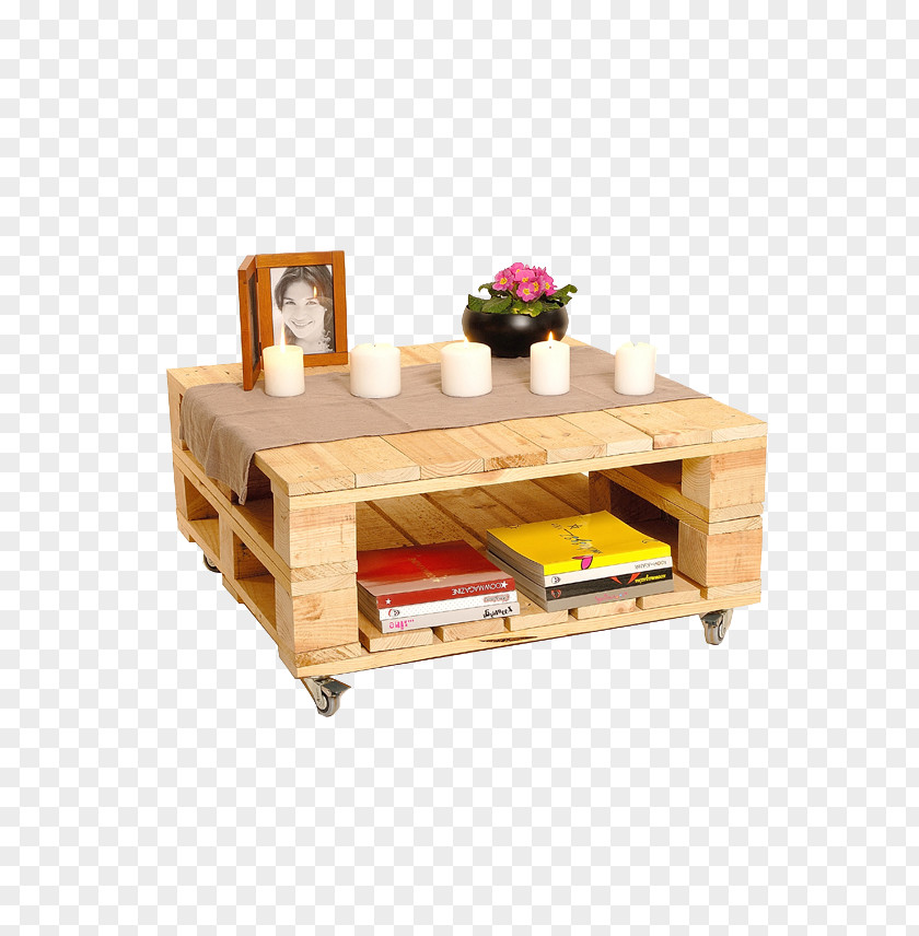 Table Coffee Tables Pallet Drawer Furniture PNG