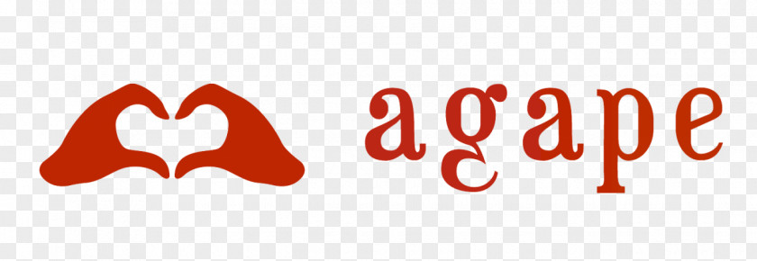 Agape Love Script Logo Text Computer Font PNG
