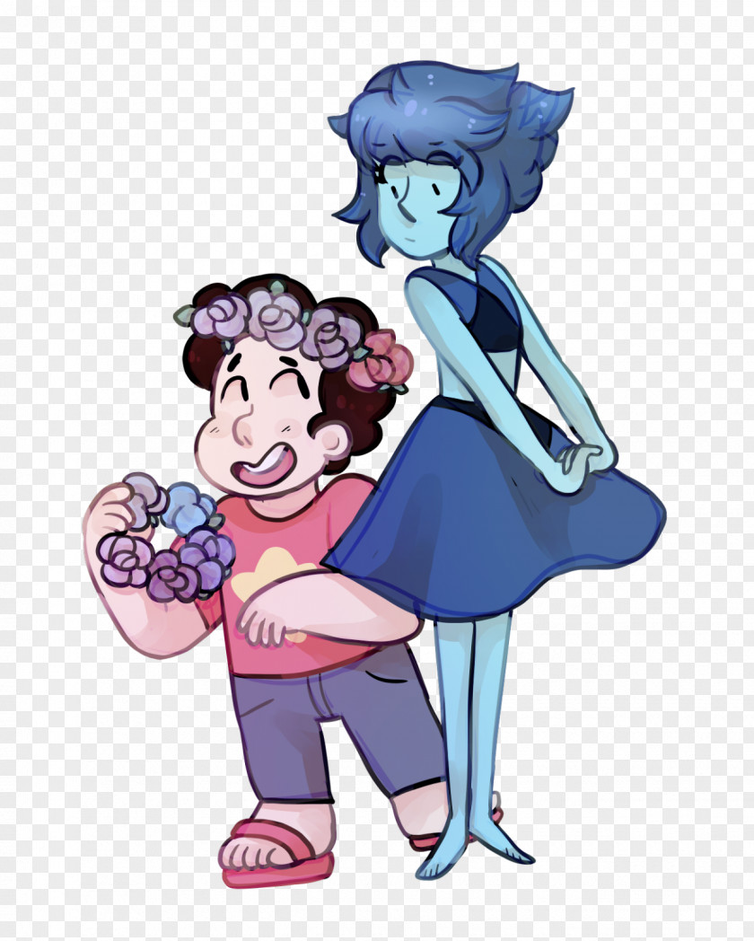 Crown Lapis Lazuli Flower Peridot Stevonnie PNG