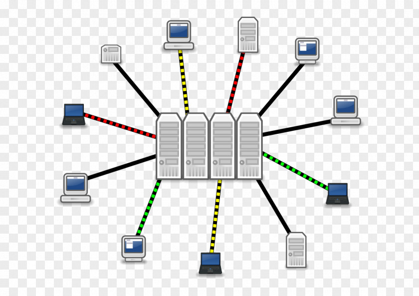 Design Computer Network Electrical Cable Organization PNG