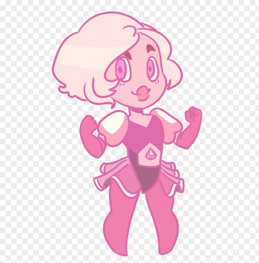 Diamond Pearl Pink Drawing Gemstone PNG