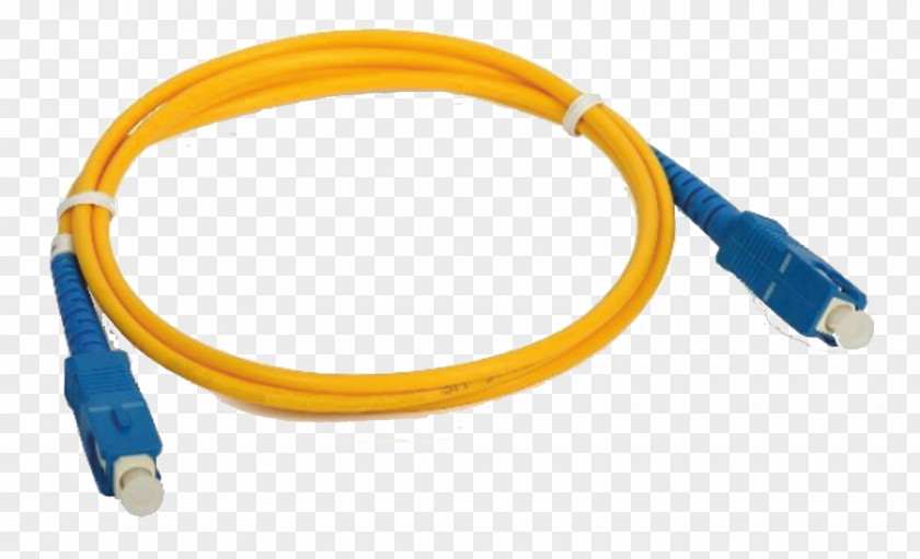 Fiber Optic Patch Cord Cable Optical Connector Single-mode PNG