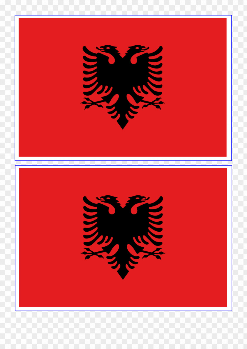 Flag Of Albania Germany Drawing PNG