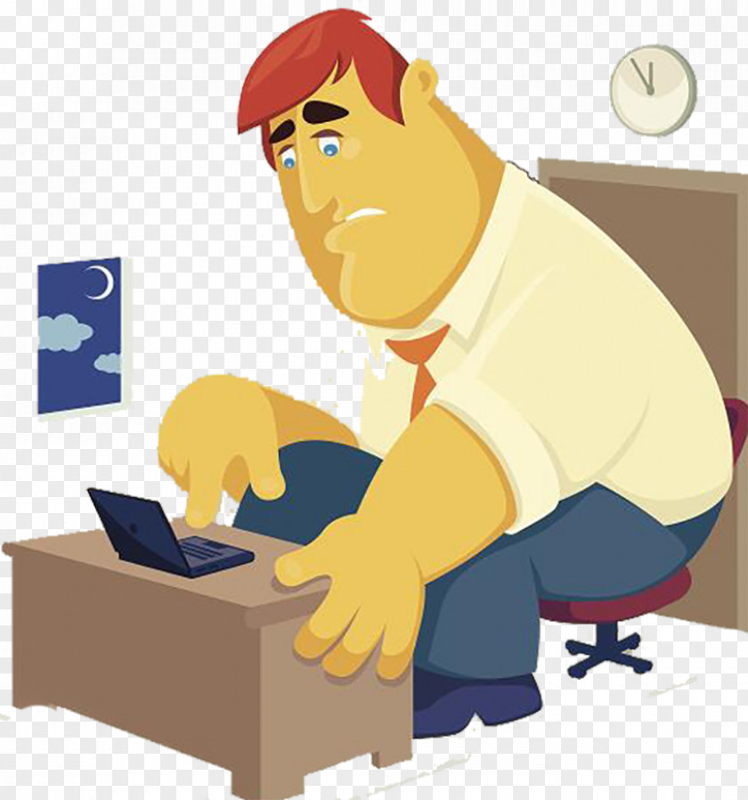 No Spirit At Work Illustration PNG