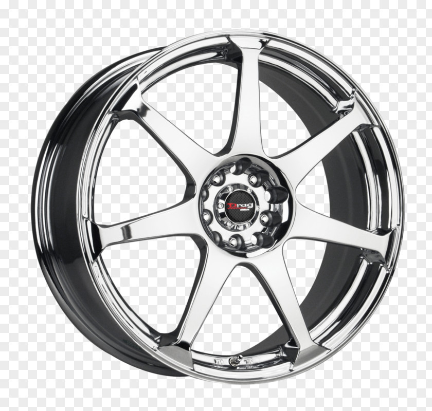 Silver Alloy Wheel Rim Spoke Tire PNG