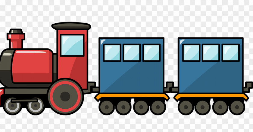 Train Rail Transport Steam Locomotive Clip Art PNG