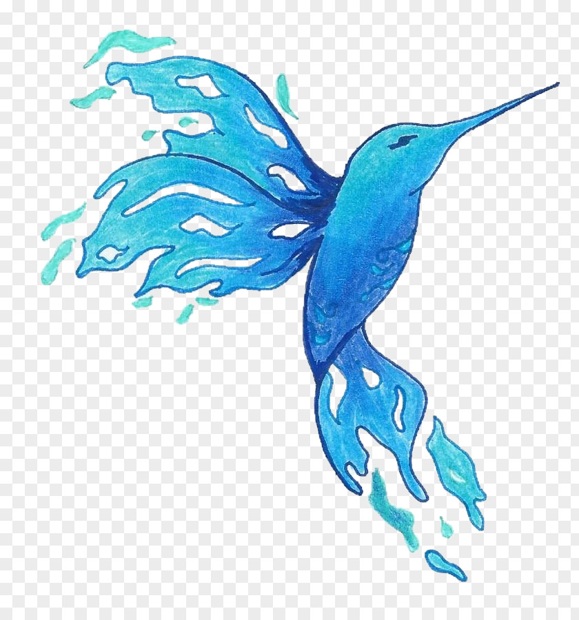 Water Margin Heroes Feather Beak Turquoise PNG