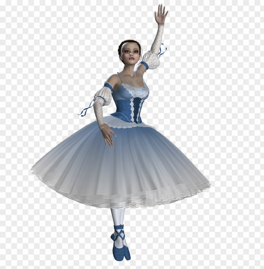 Ballet Tutu Dance Gown PNG