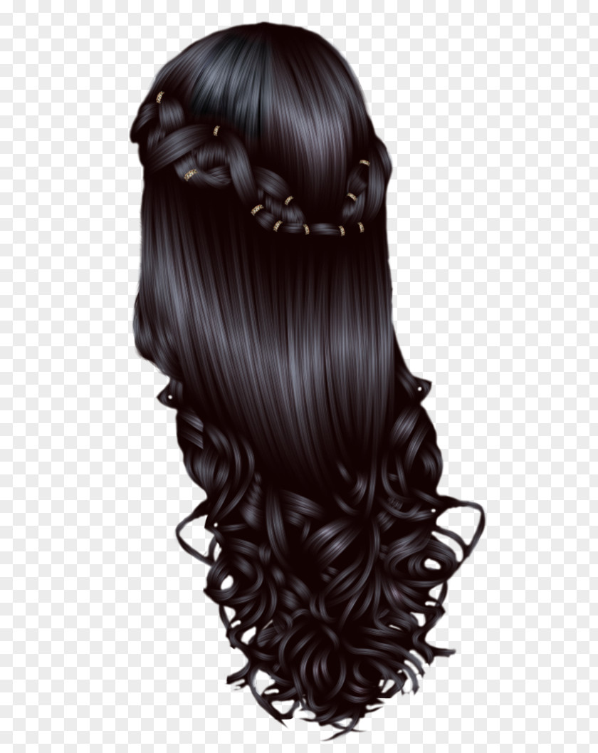 Black Hair Care Hairstyle Wig PNG