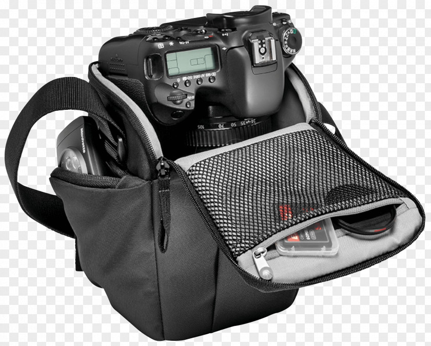 Camera MANFROTTO Shoulder Bag NX-H Holster Mirror Loose Grey NX DSLR Photography PNG