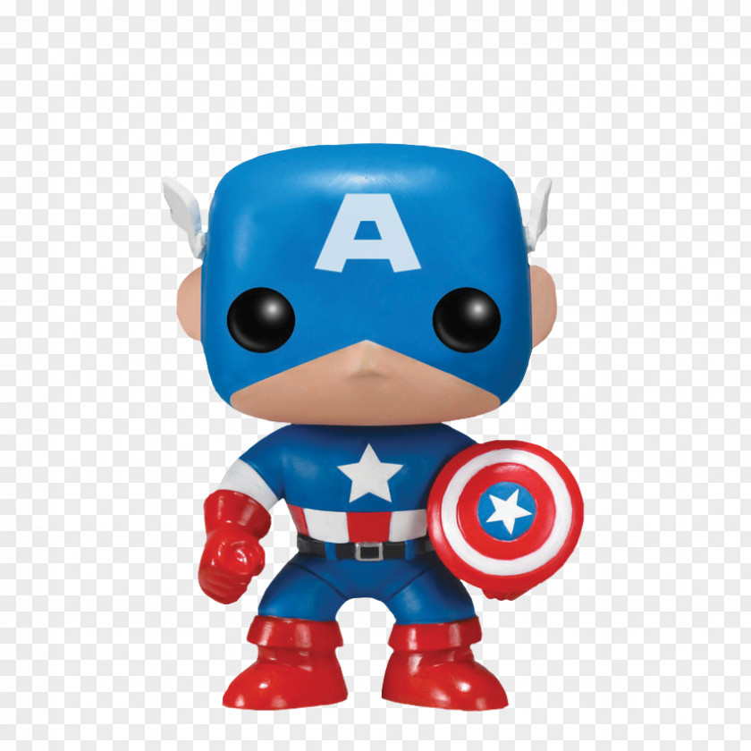 Cap America Captain Funko Pop! Vinyl Figure Action & Toy Figures PNG