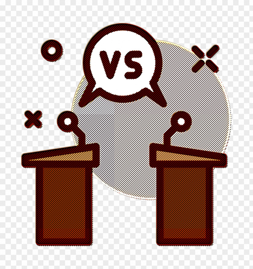 Debate Icon Protest Versus PNG