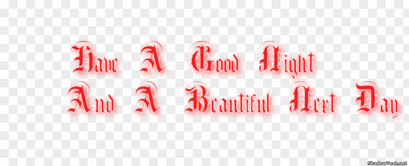 Good Night Logo Brand Font PNG