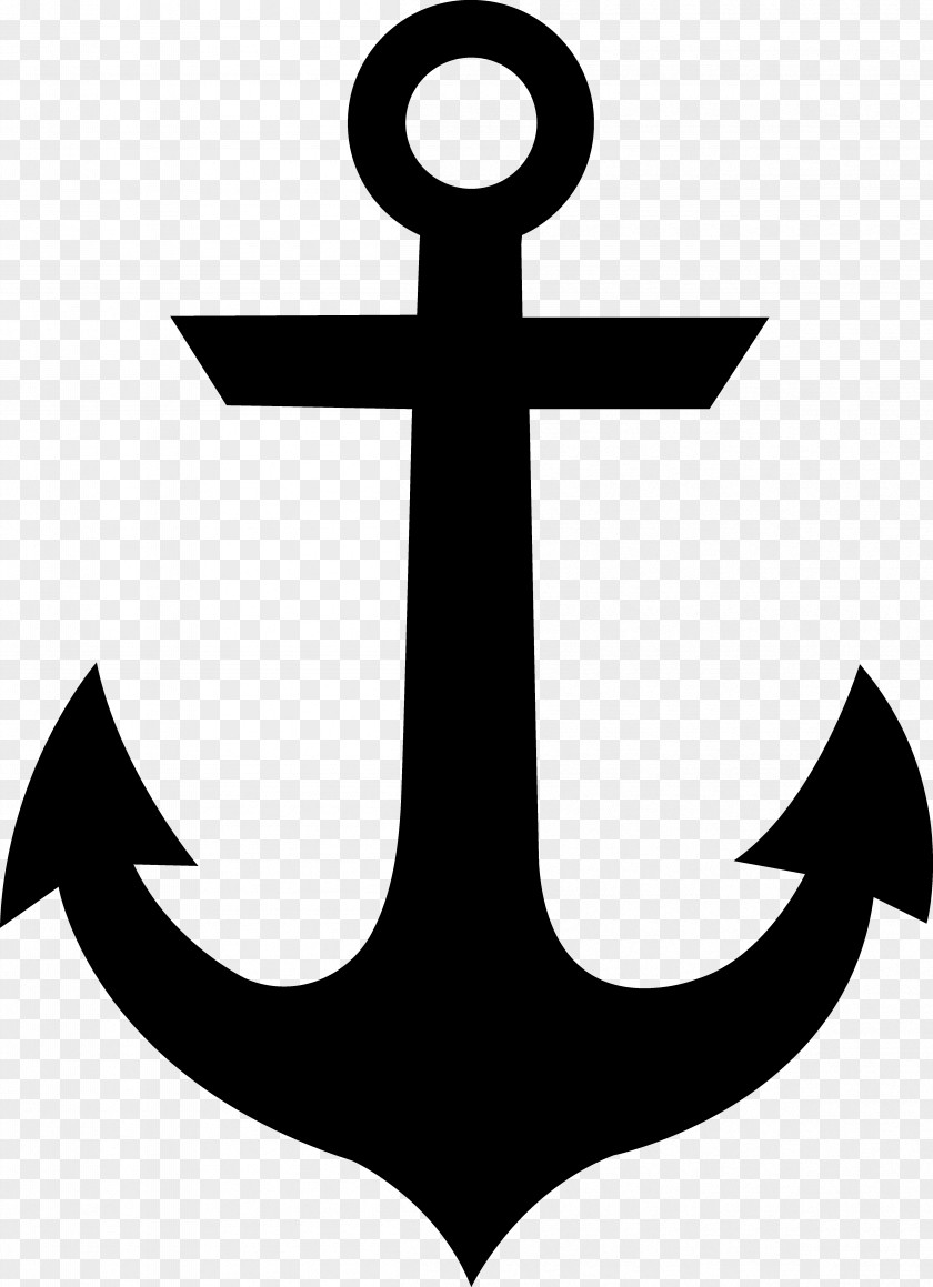 Anchor Silhouette Clip Art PNG