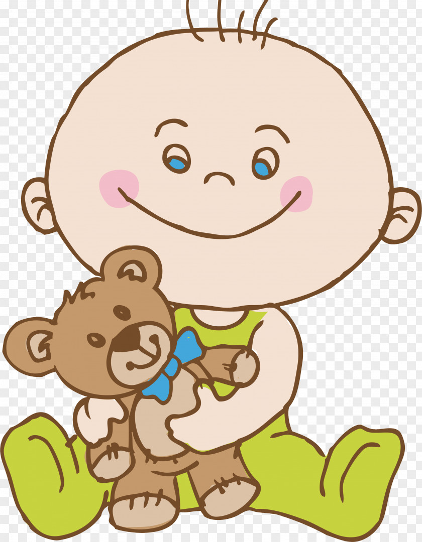 Baby Infant Child BlueDots Announcement Boy PNG