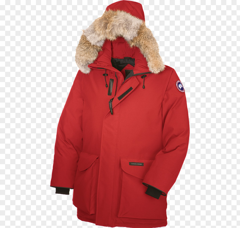 Canada Goose Fur Jacket PNG